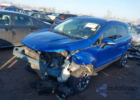 2018 Ford Ecosport Titanium from USA, damaged, VIN MAJ6P1WL8JC182680